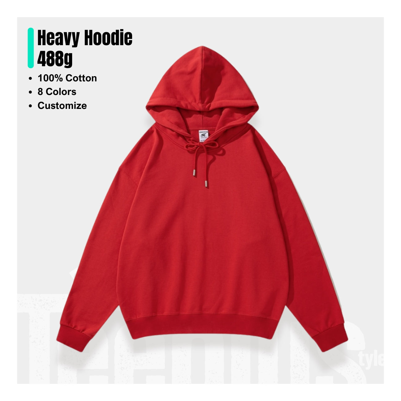 Hoodie 488g - Heavyweight