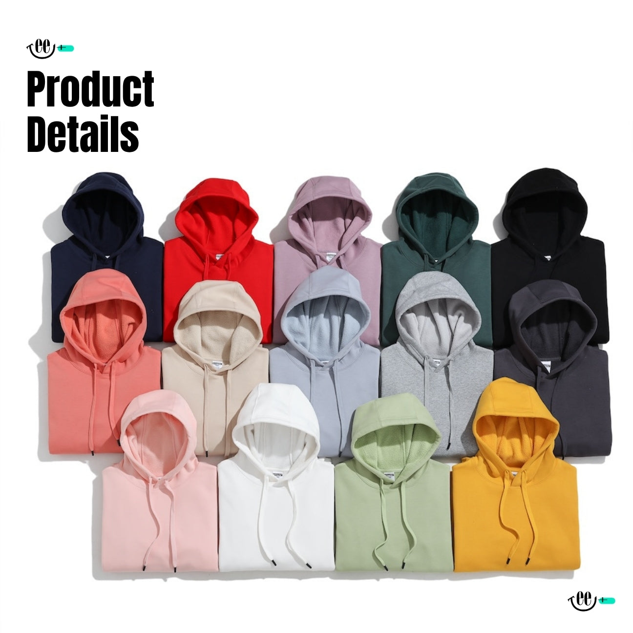 Hoodie 330g (Polar Fleece Lined)