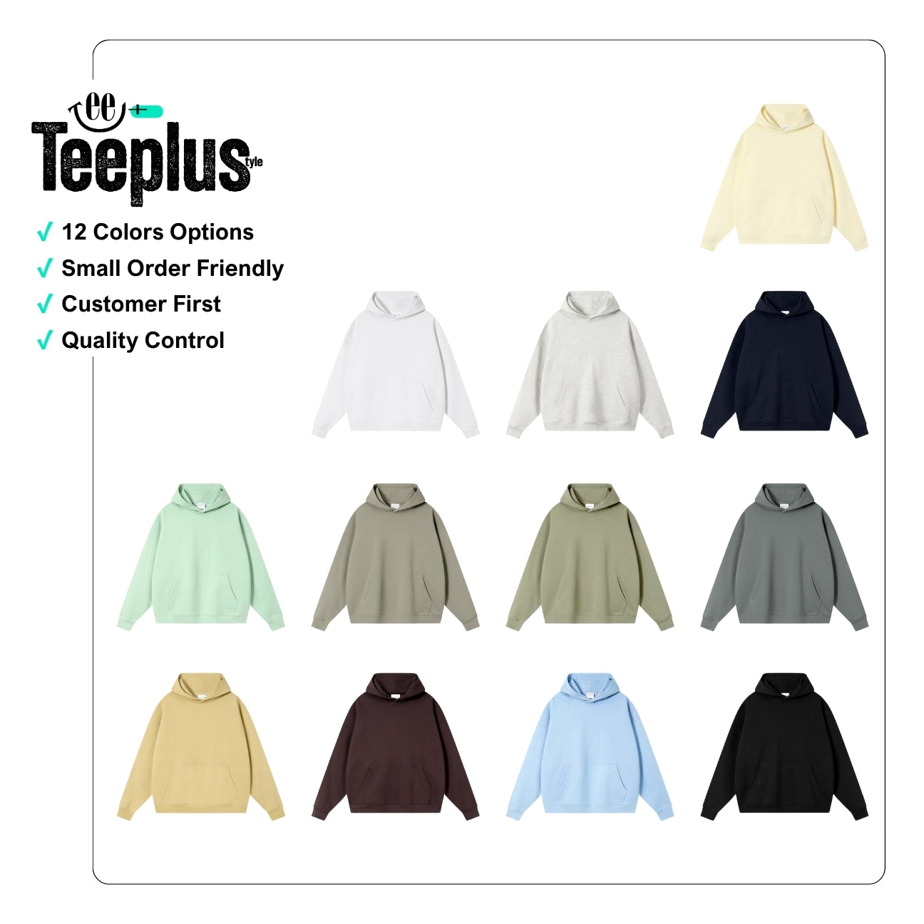 Hoodie 380g - No Strings