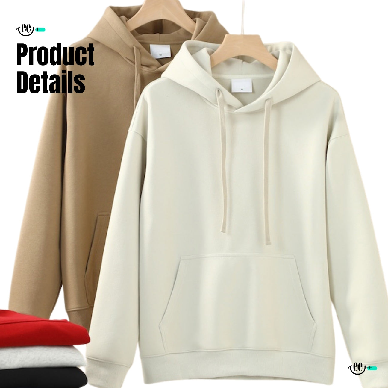 Hoodie 380g - Oversized Drop Shoulder
