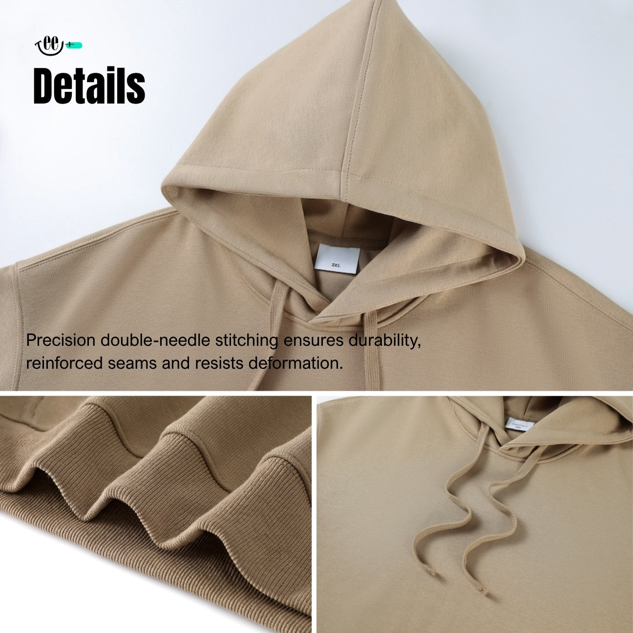 Hoodie 380g - Oversized Drop Shoulder