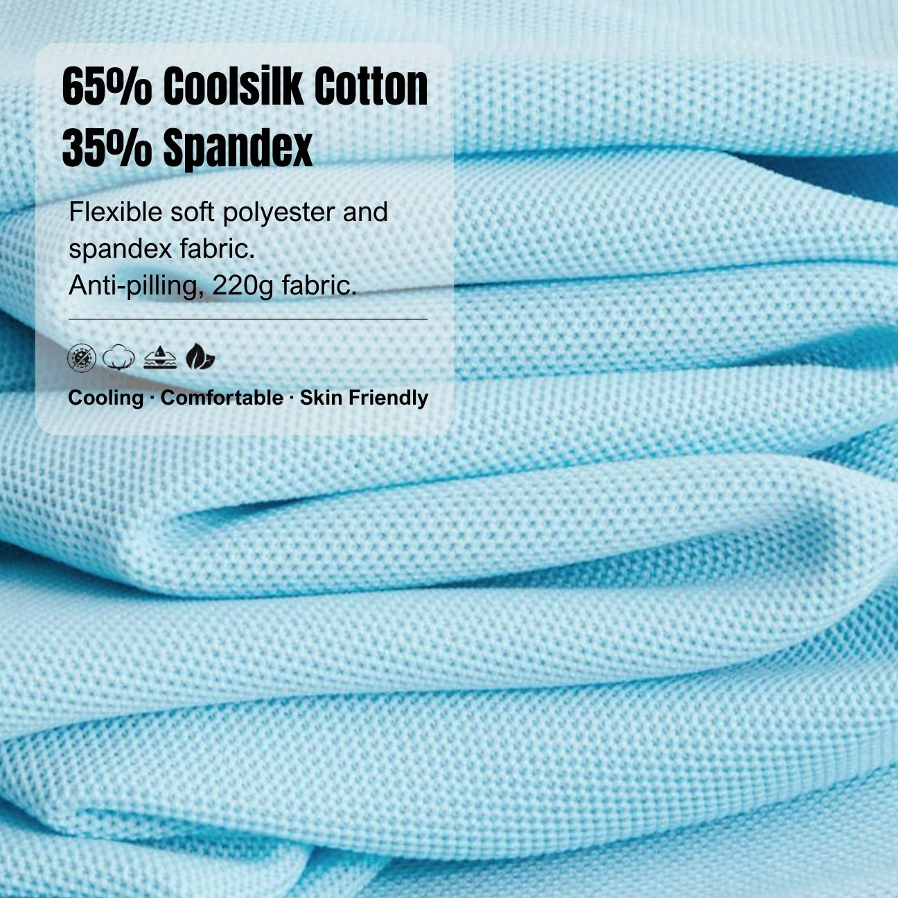 Polo: Stretch (Spandex Blend)