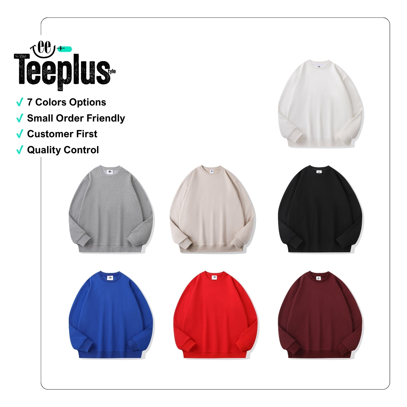 Sweatshirt 340g - Velvet Lined