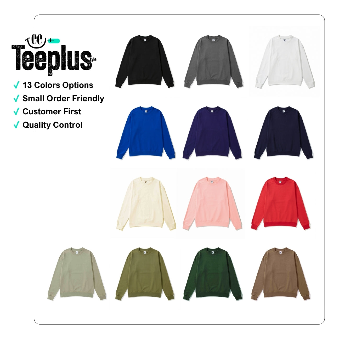 Sweatshirt 488g - Heavy