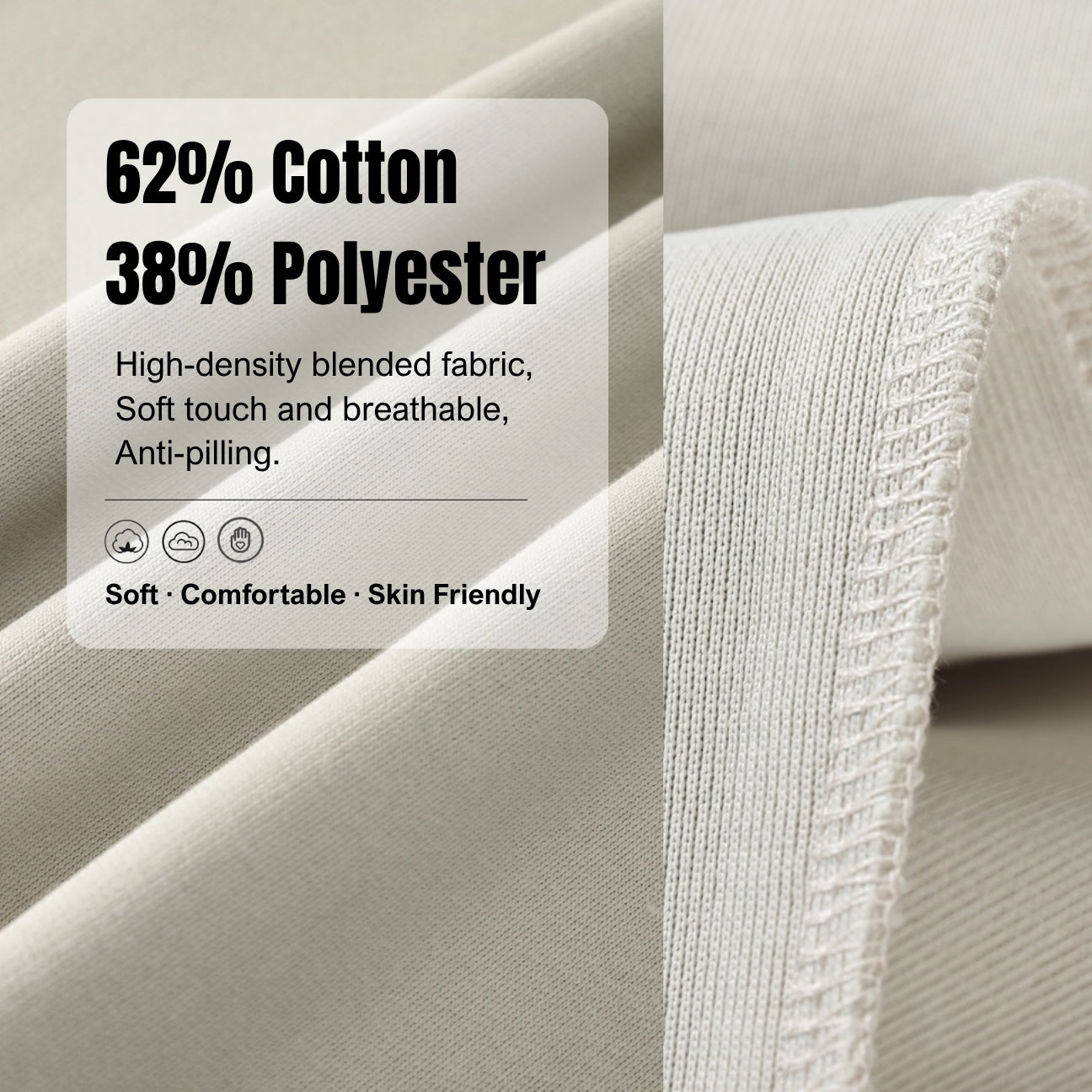 Sweatshirt 380g - Oversized and Drop Shoulder