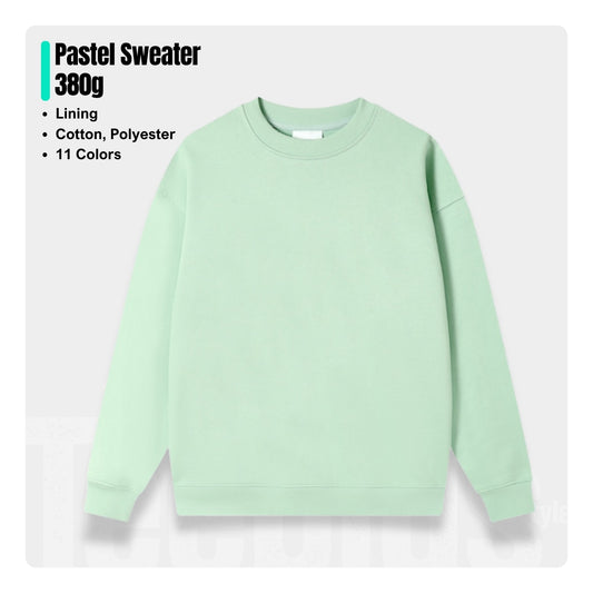 Sweatshirt 380g - Pastel Colors