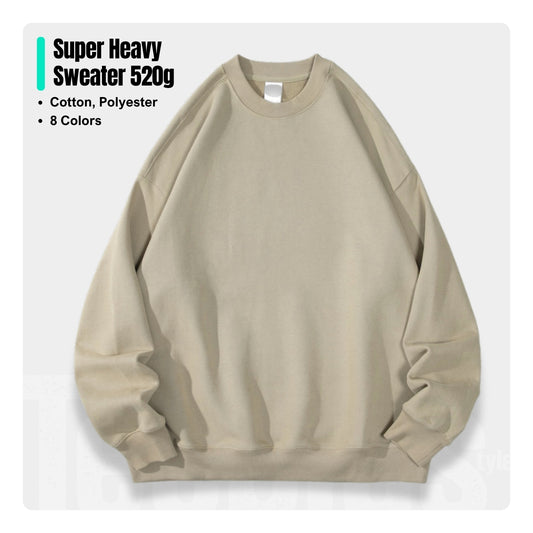 Sweatshirt 520g - Super Heavy