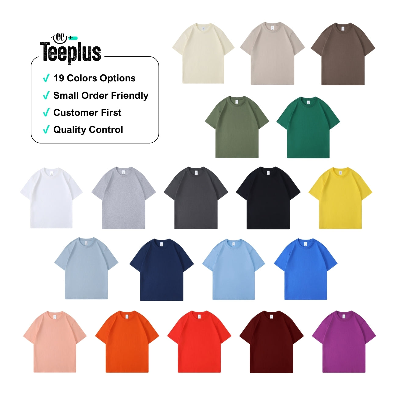 Soft Cotton T-Shirt (180g)