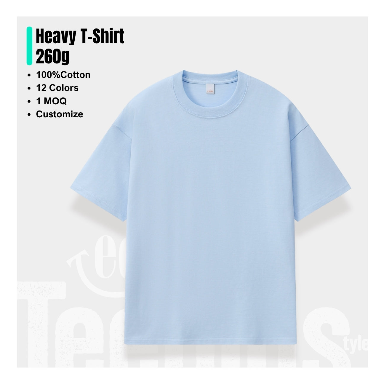 Heavy Cotton T-Shirt (260g)