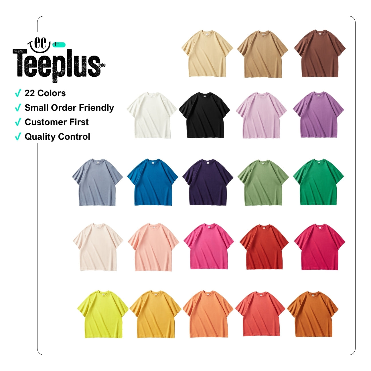 T-Shirt 300g (Color Oversized)