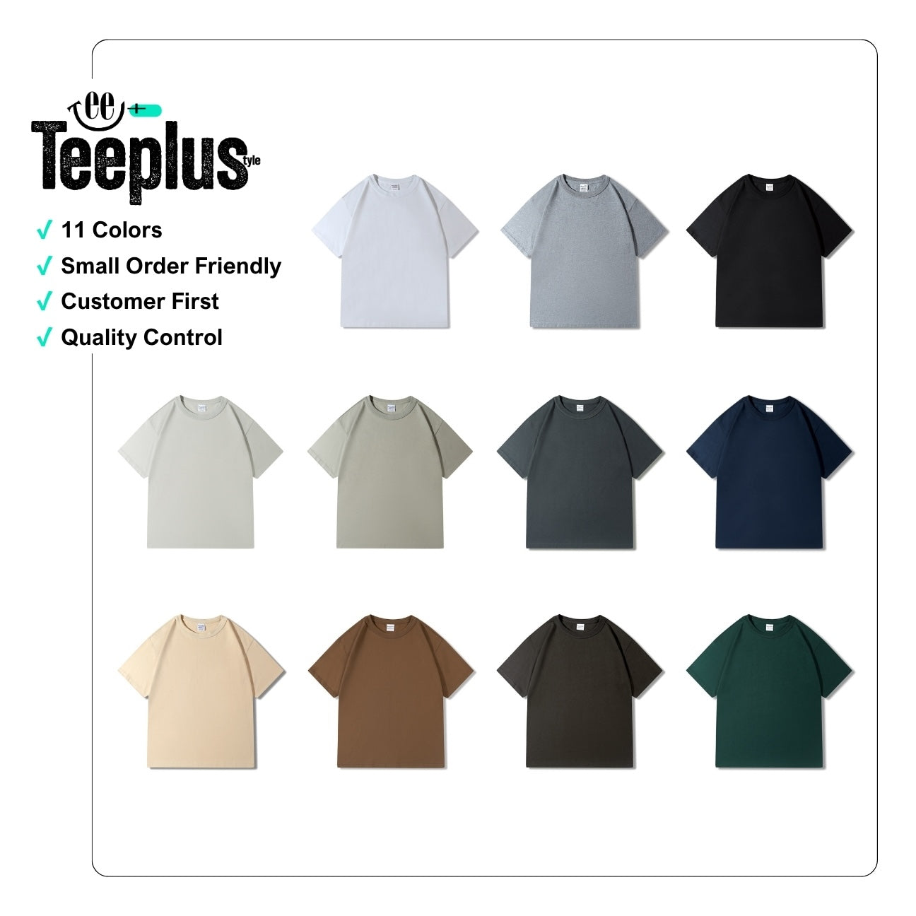 T-Shirt 300g (Dark Oversized)