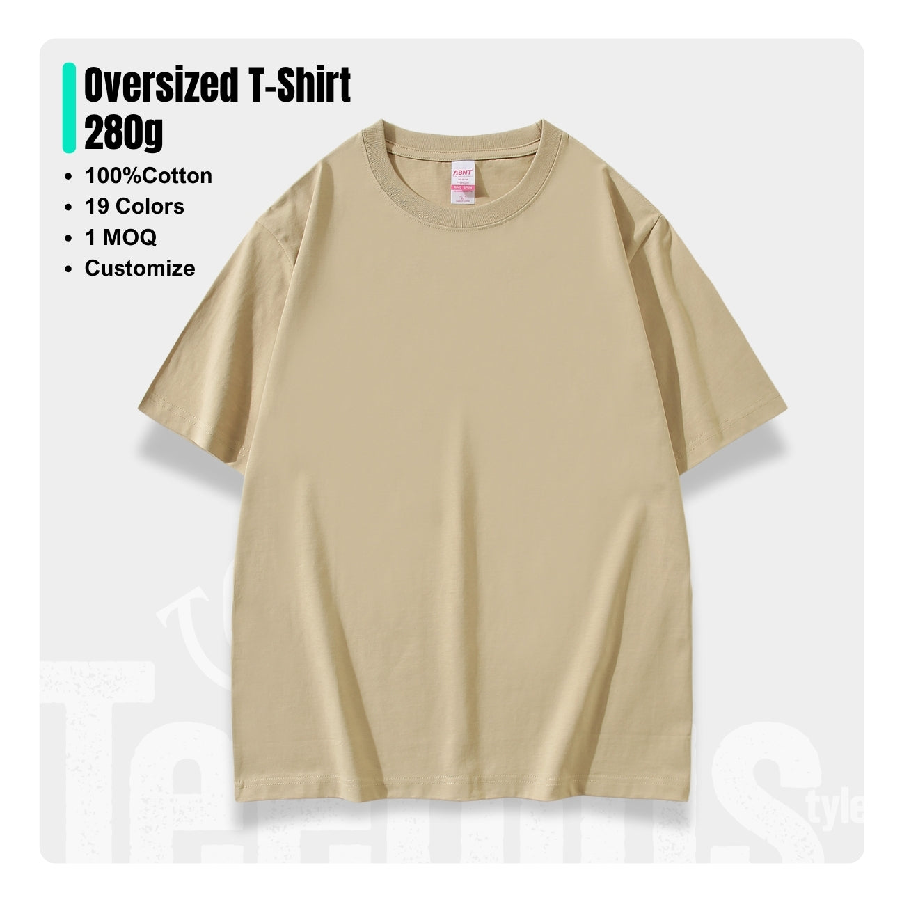 Oversized T-shirt (280g)