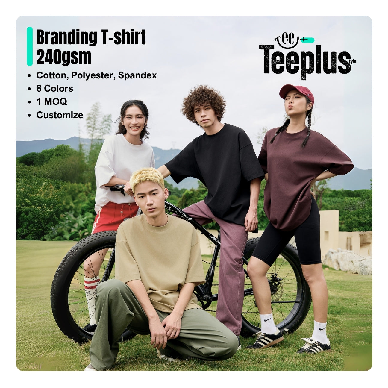 Branding Oversized T-Shirt (240g)