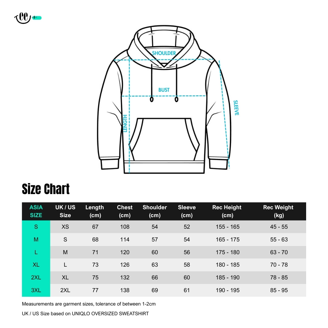 Hoodie 350g - 100% Pure Cotton