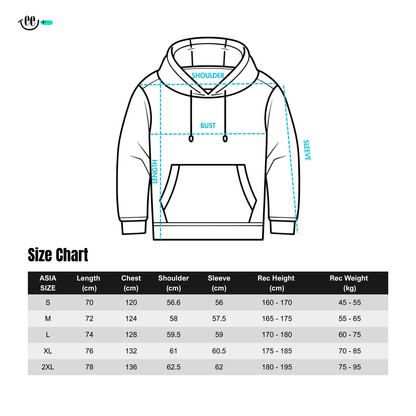 Hoodie 450g - Wax Dyed and Washed