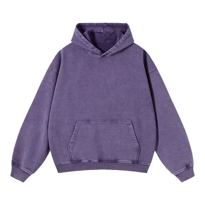 Hoodie 450g - Wax Dyed and Washed