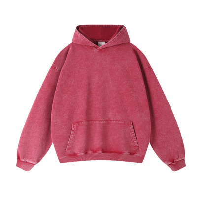 Hoodie 450g - Wax Dyed and Washed