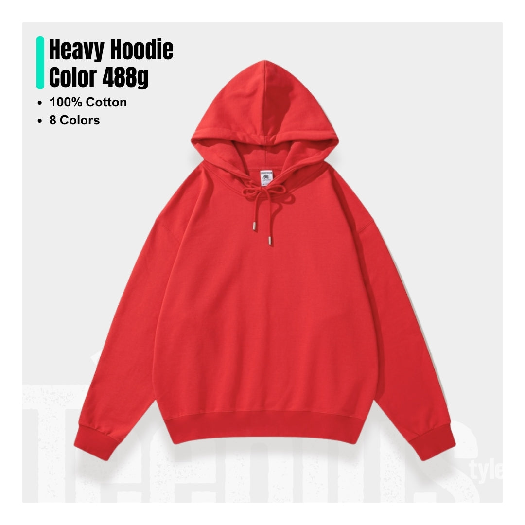 Hoodie 488g - Color Heavy