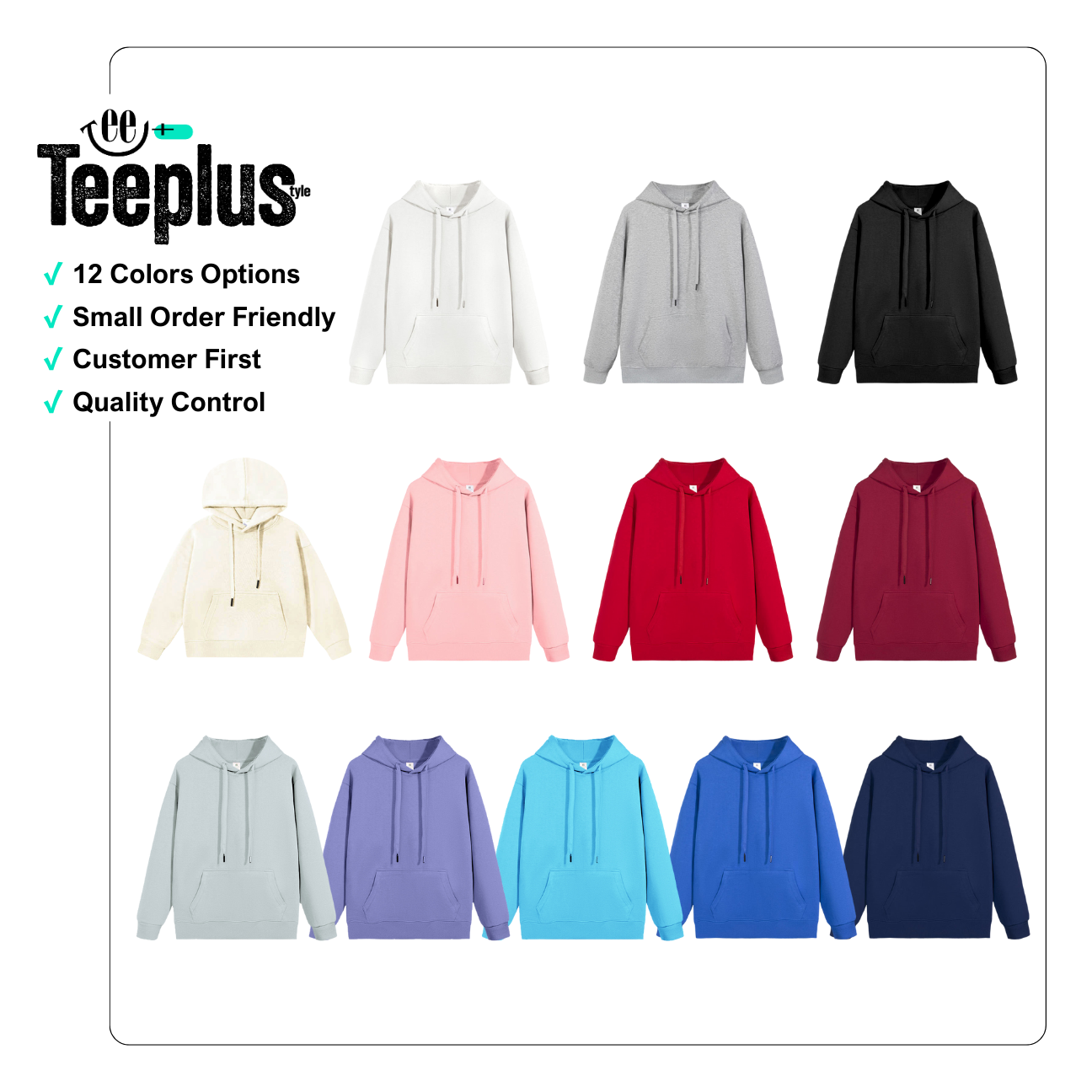 Hoodie 320g - Bright Colors