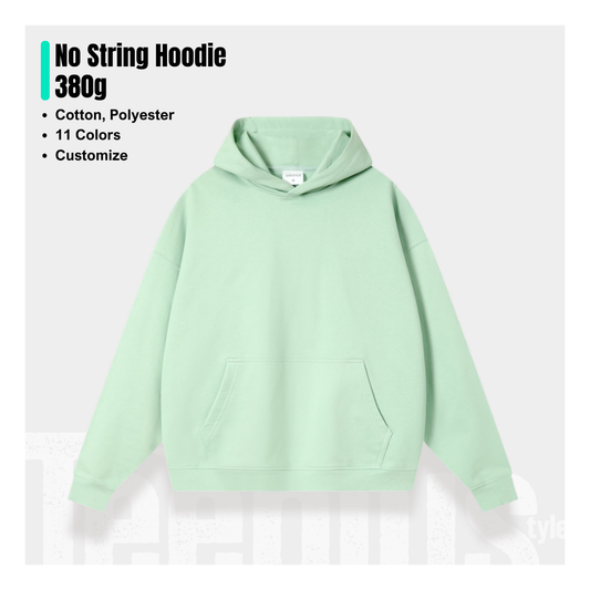 Hoodie 380g - No Strings