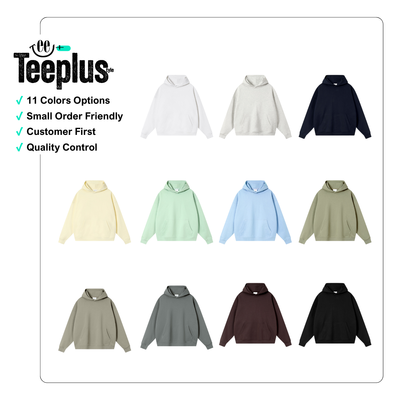 Hoodie 380g - No Strings