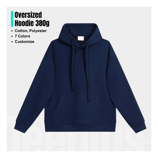Hoodie 380g - Oversized Drop Shoulder
