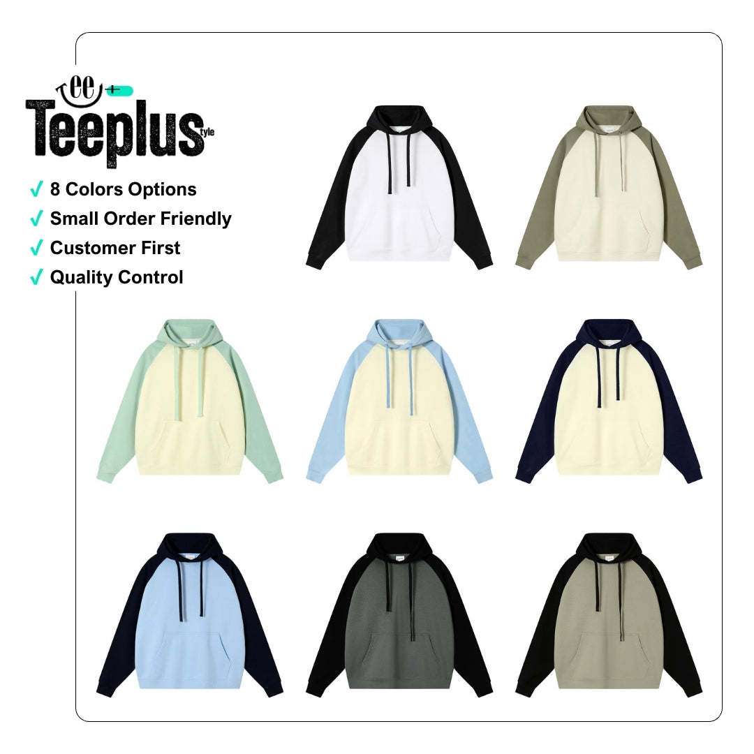 Hoodie 380g - Raglan