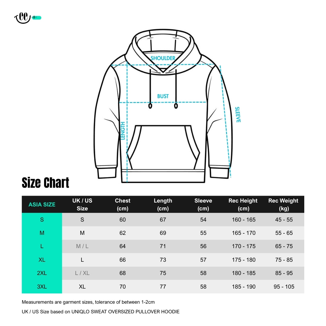 Hoodie 380g - Raglan