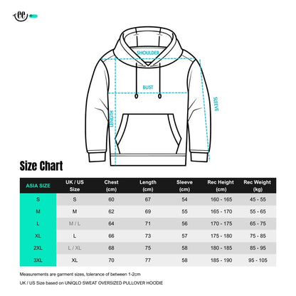 Hoodie 380g - Raglan