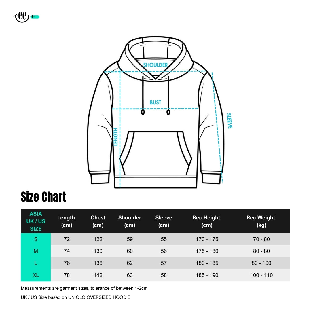 Hoodie 520g - Sueded Cotton Oversized