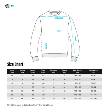 Long Sleeve T-Shirt with Cuffs (230g)