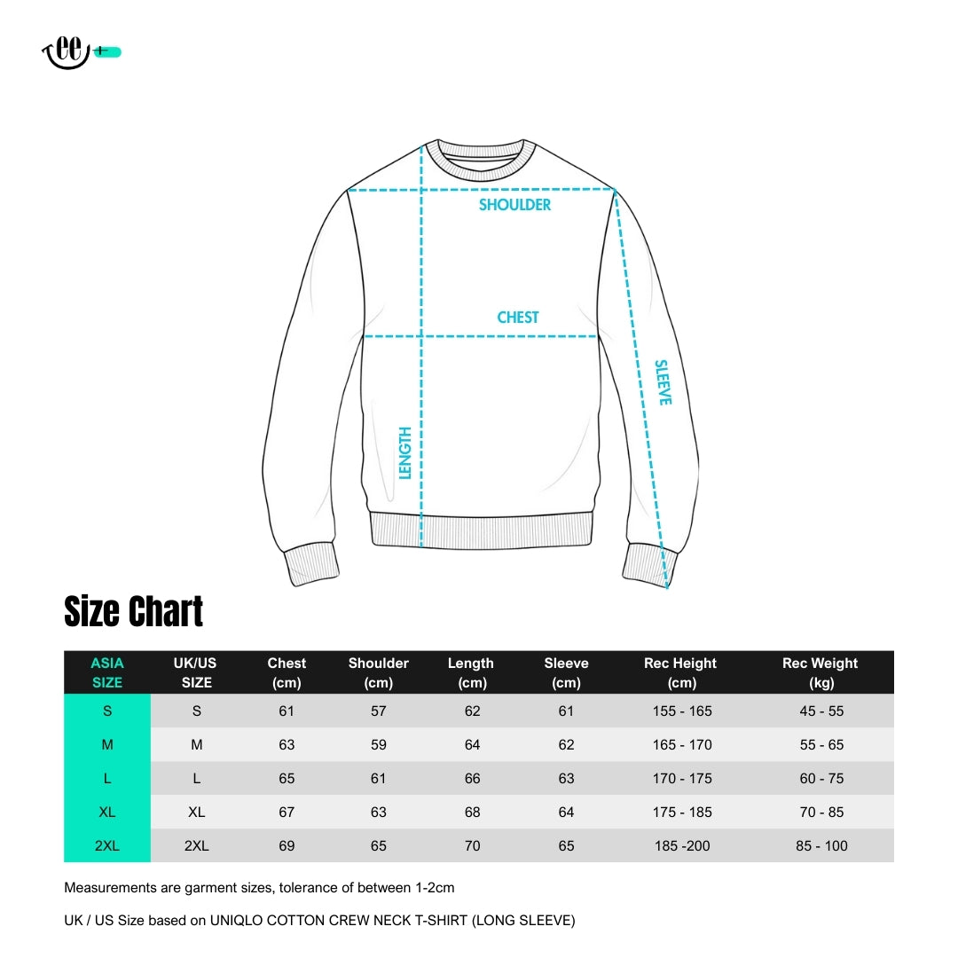Long Sleeve Boxy Layered T-Shirt (280g)