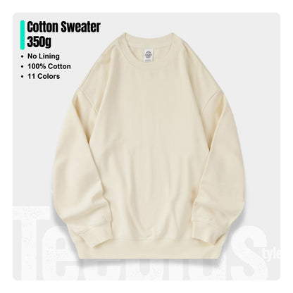 Sweatshirt 350g, Pure Cotton