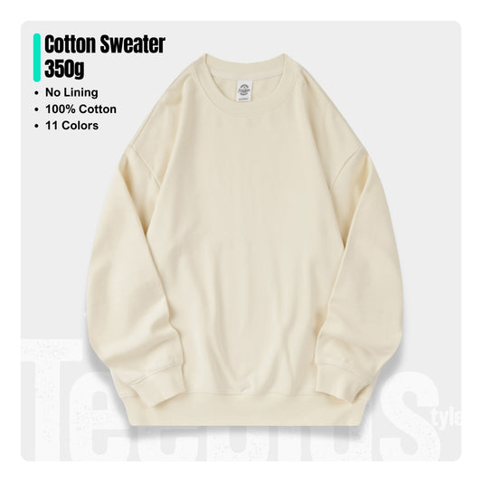 Sweatshirt 350g, Pure Cotton