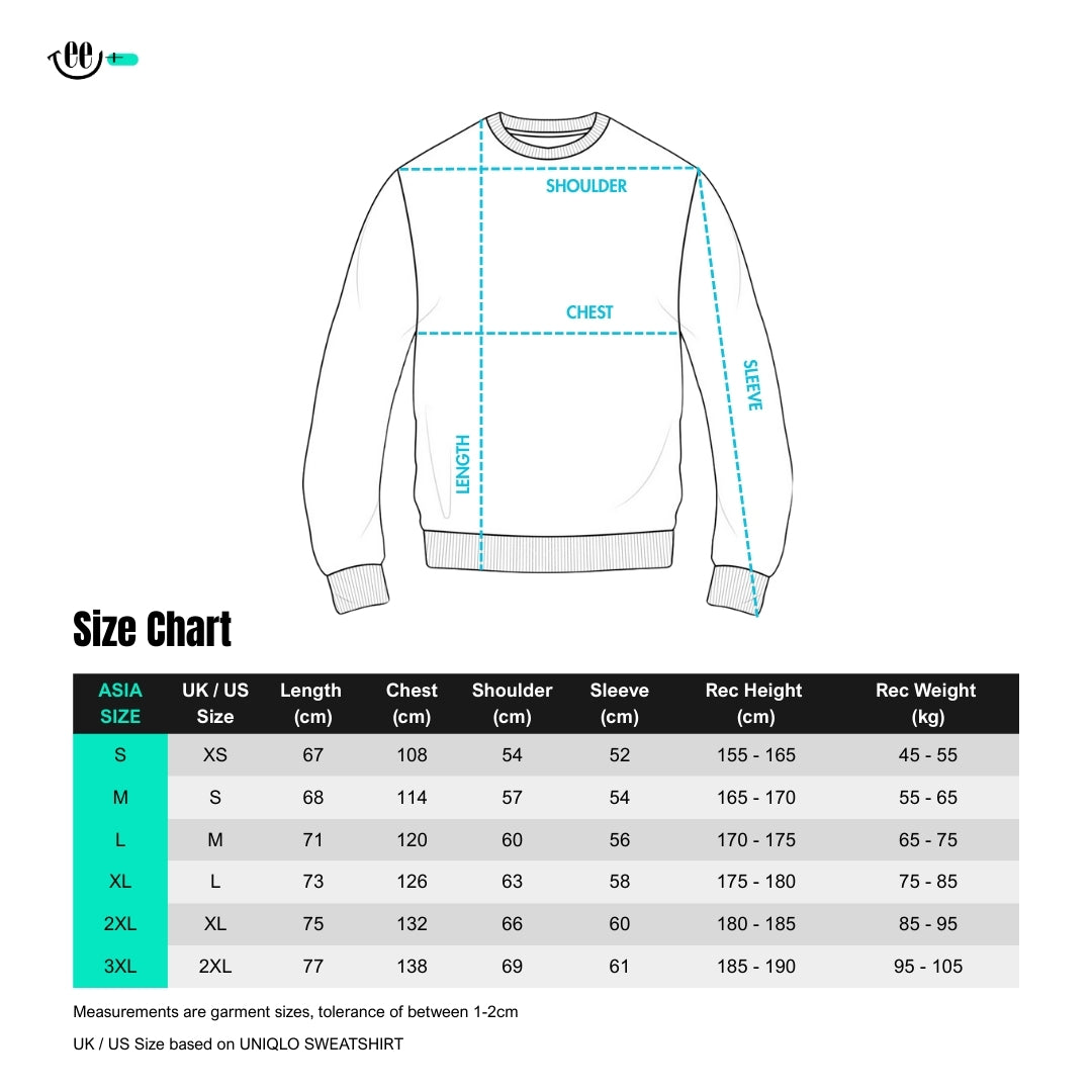 Sweatshirt 350g - 100% Pure Cotton