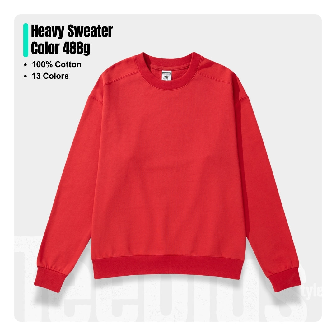 Sweatshirt 488g - Color Heavy