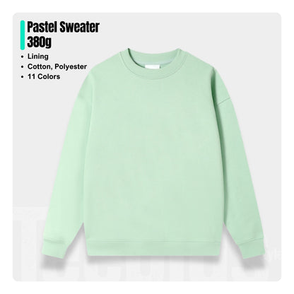 Sweatshirt 380g - Pastel Colors