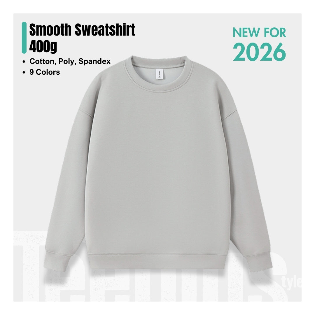 Sweatshirt 400g - Smooth