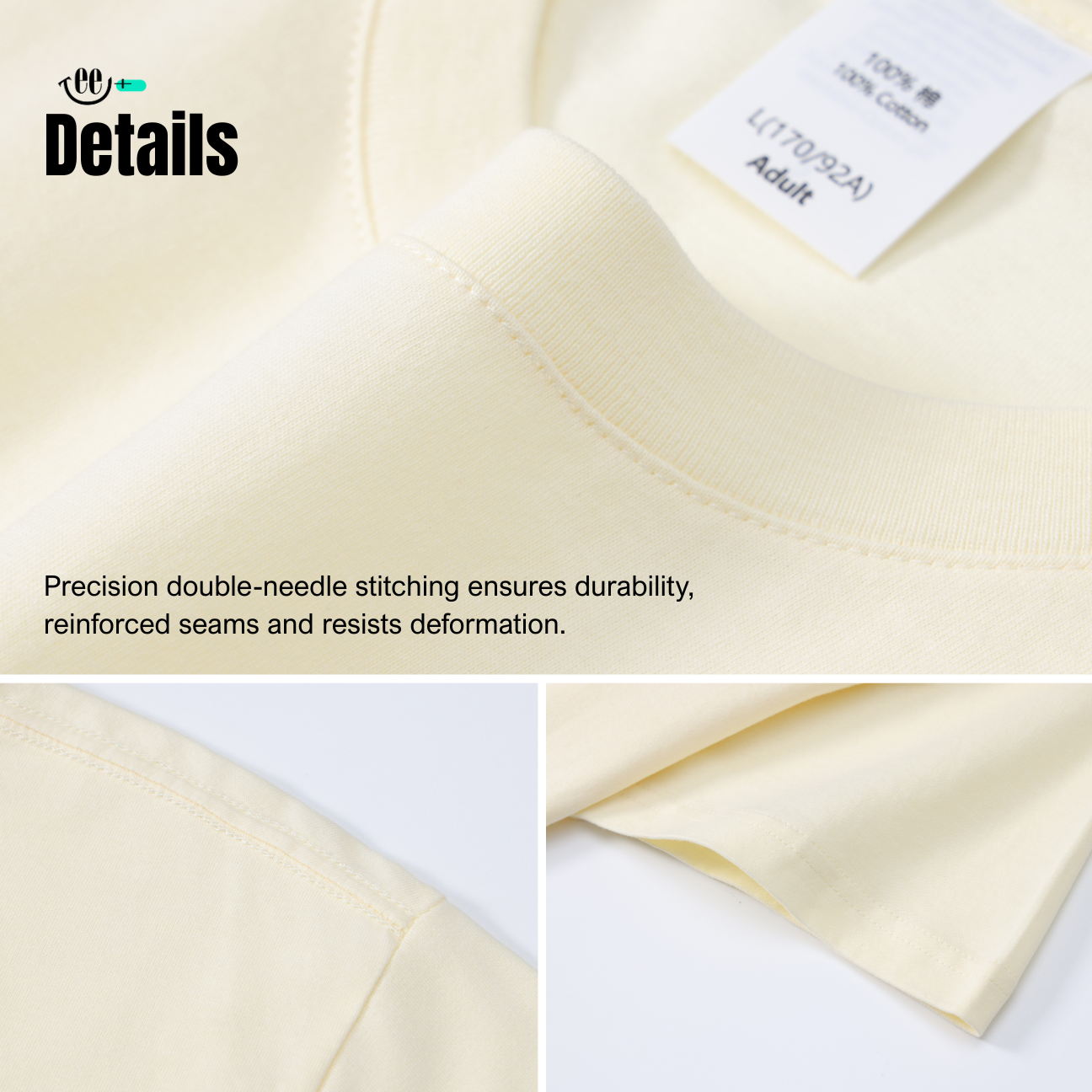 Soft Cotton T-Shirt (180g)