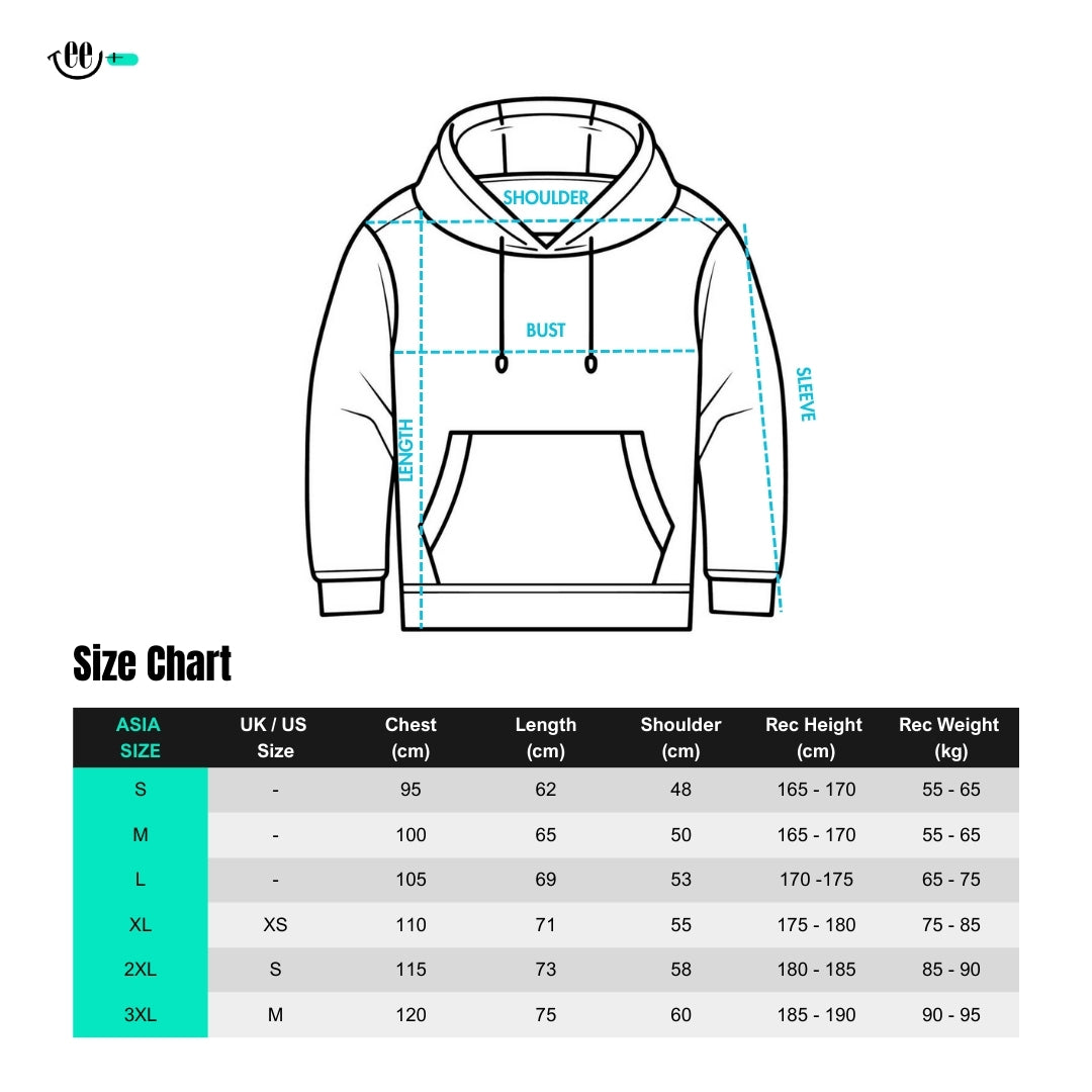 Zipped Hoodie 340g - Velvet Lined