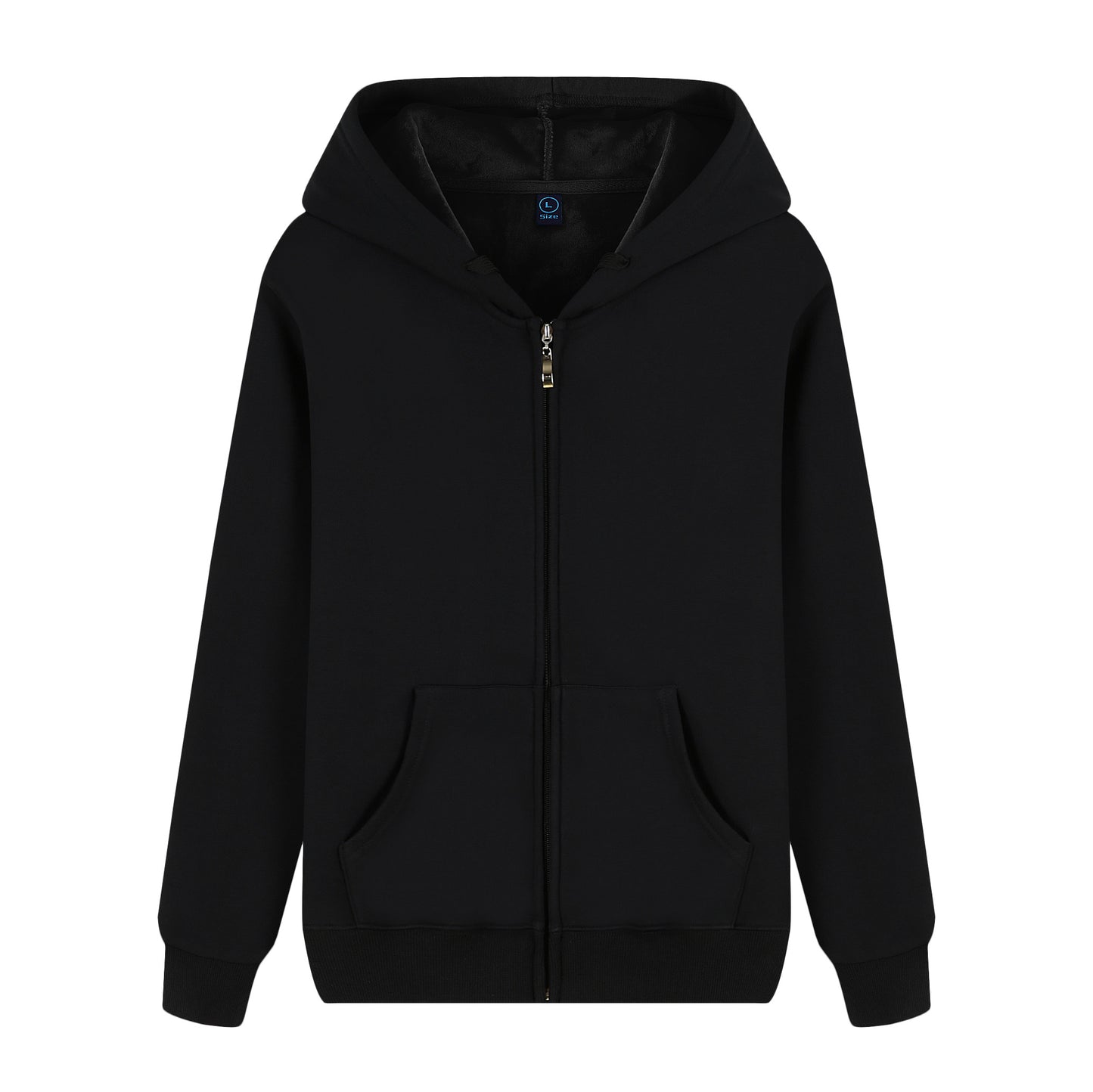 Zipped Hoodie 340 - Fleece Lined