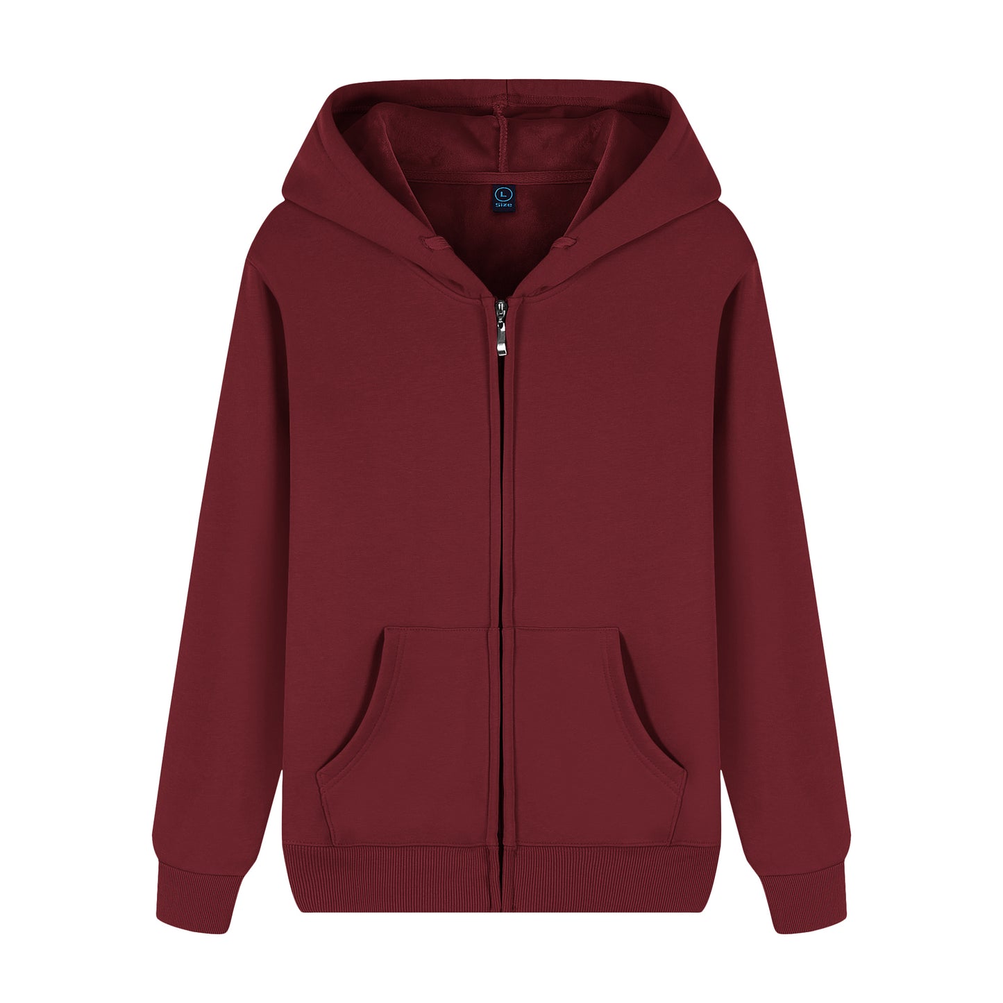 Zipped Hoodie 340 - Fleece Lined