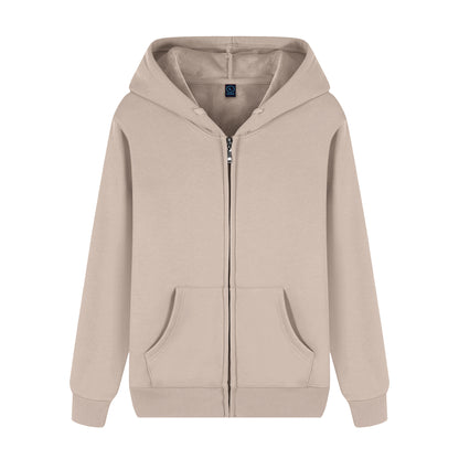 Zipped Hoodie 340 - Fleece Lined