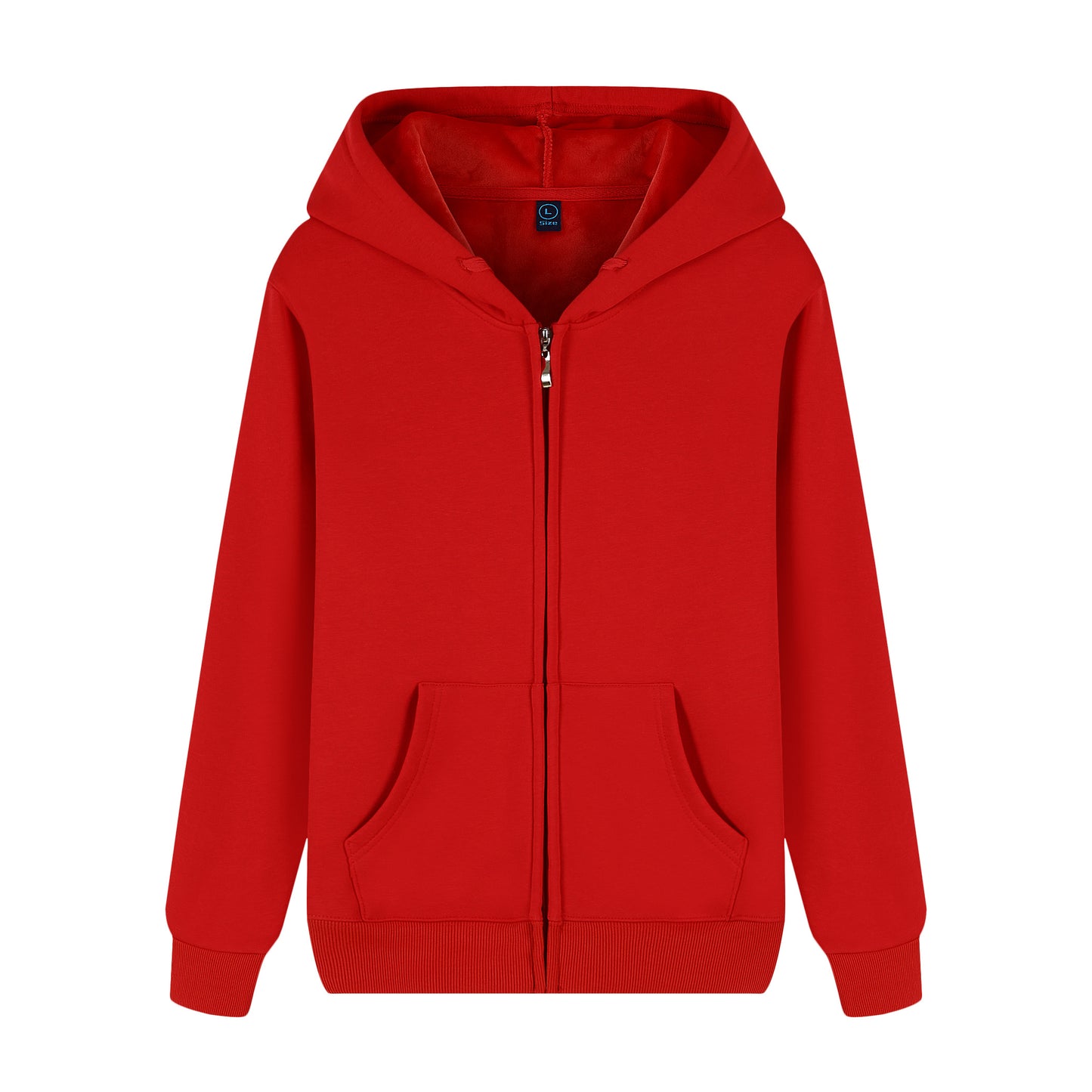 Zipped Hoodie 340 - Fleece Lined