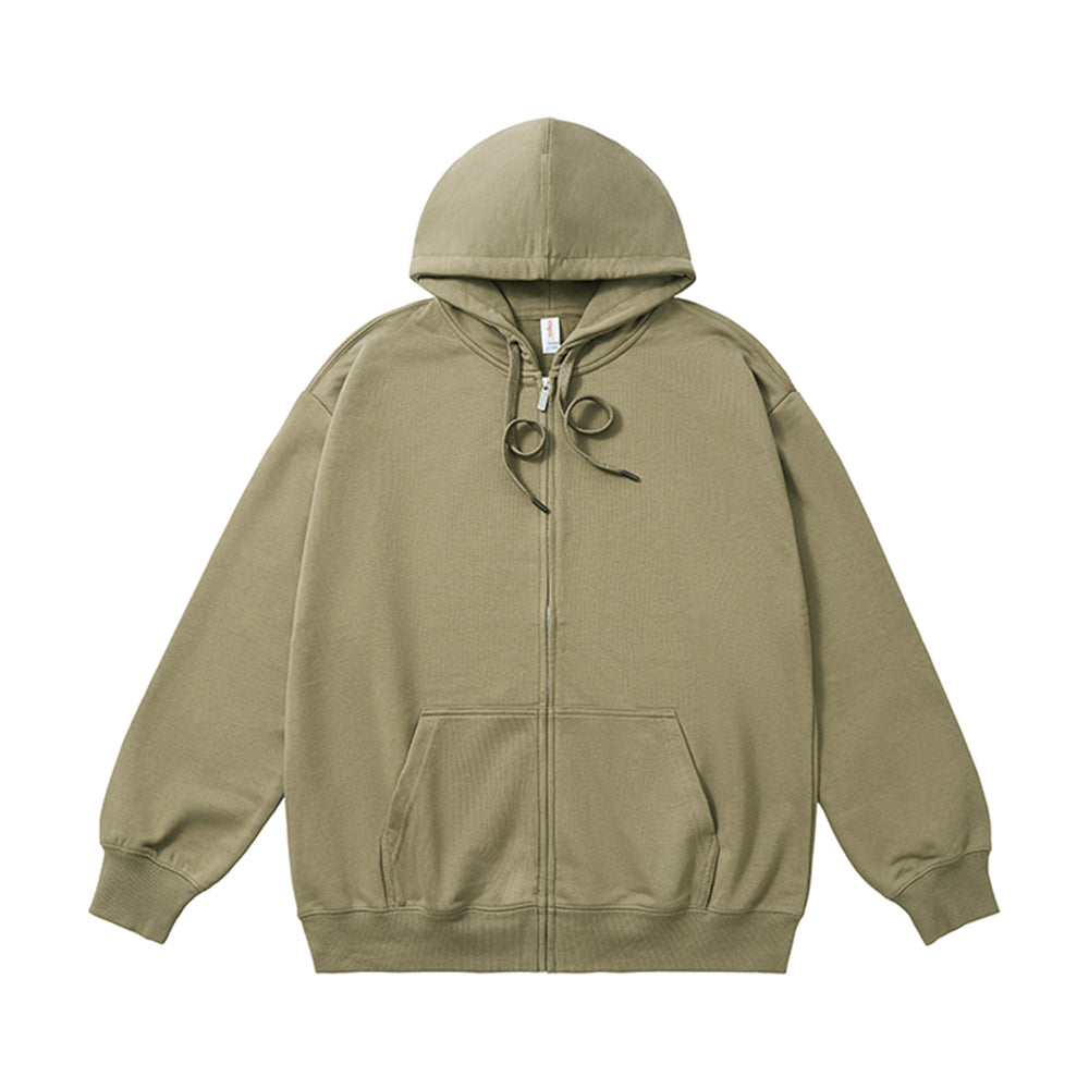 Zipped Hoodie 330g - CVC