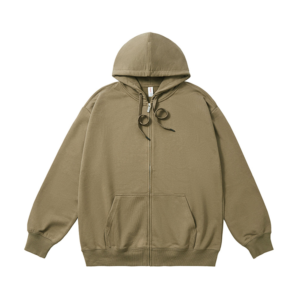 Zipped Hoodie 330g - CVC