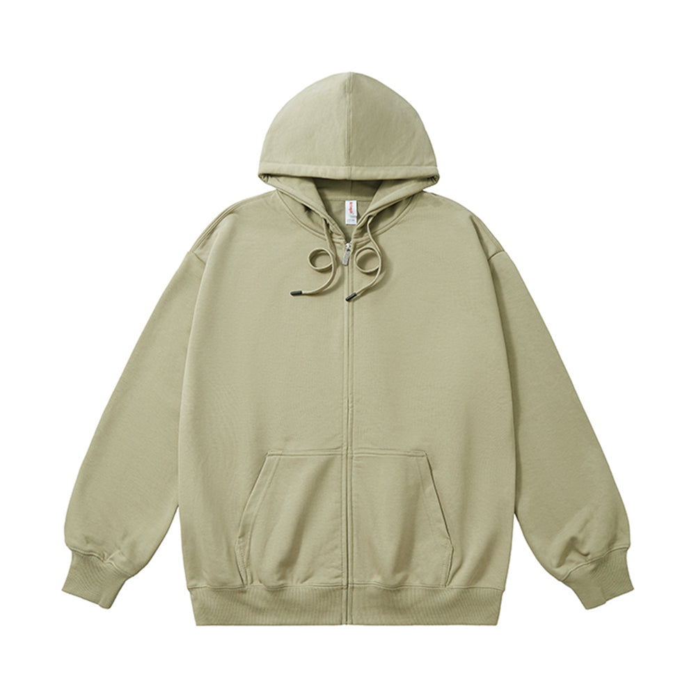 Zipped Hoodie 330g - CVC