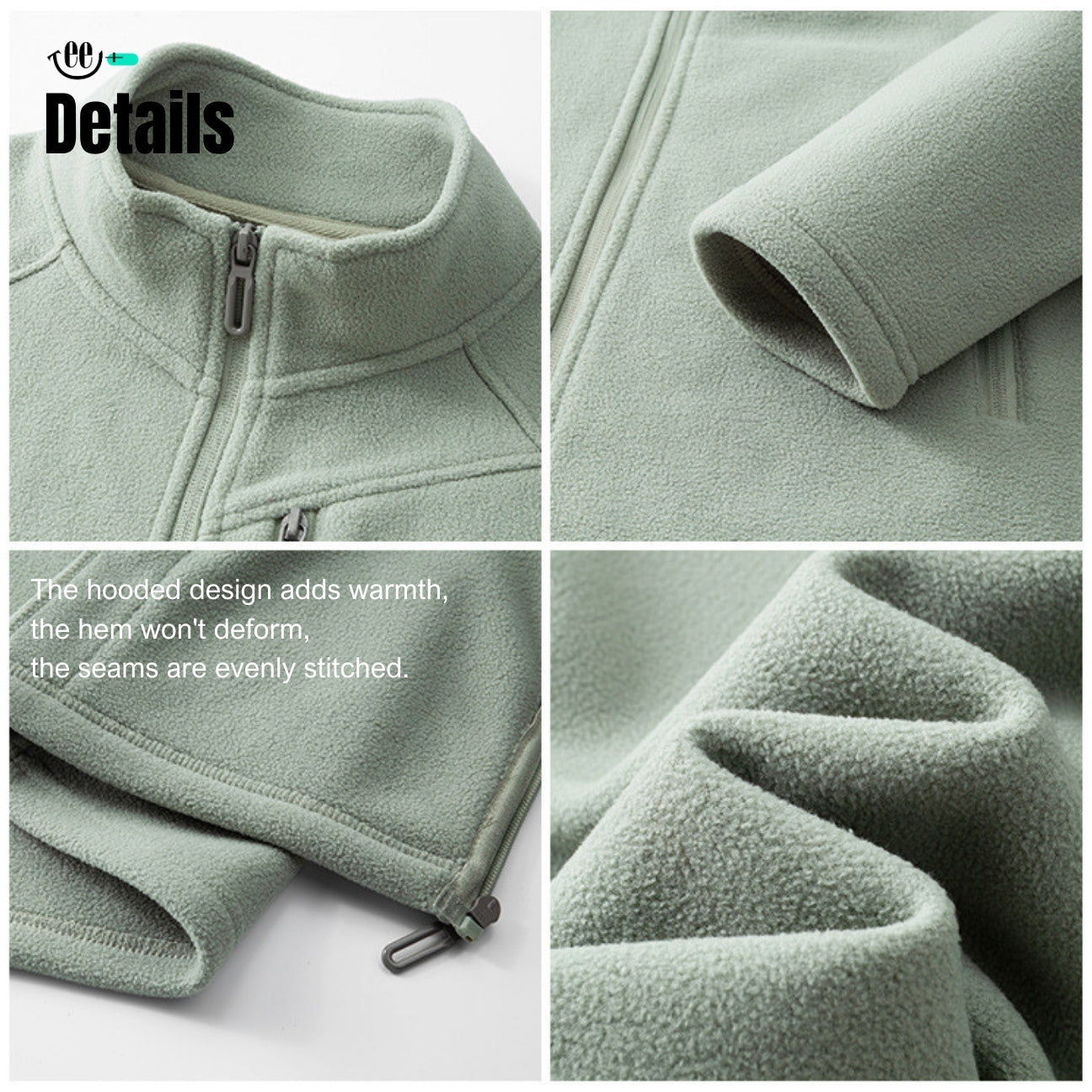Zipped Fleece 375g