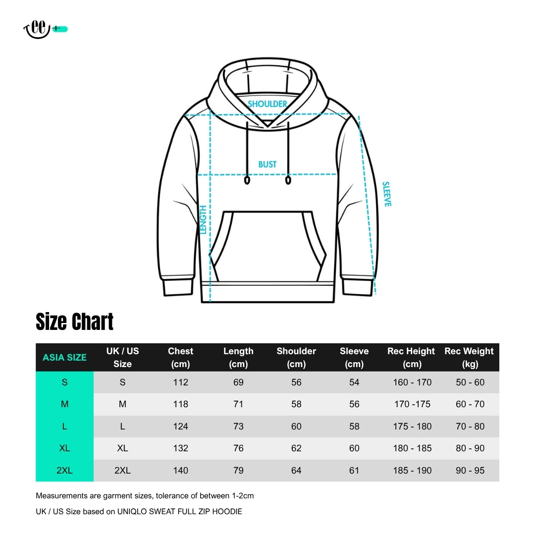 Zipped Hoodie 330g - Premium