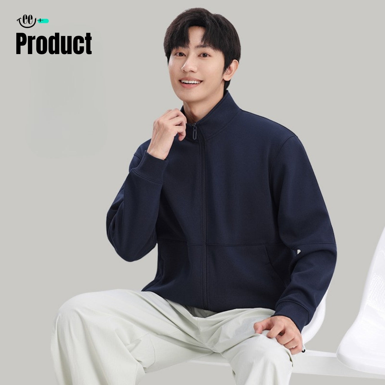 Zipped Sweatshirt 360g